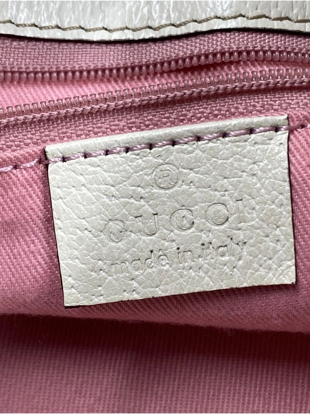 Vintage Gucci Pink Monogram Tote Bag - Picture 6 of 9